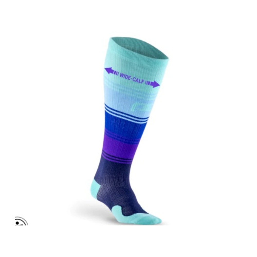 2 pack Womens Pro Compression Wide Calf Minn Lakes OTC Compression Socks sz L/XL